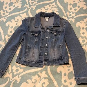 White House Black Market Denim Jacket